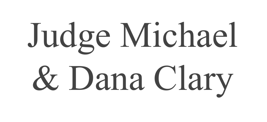 Judge Michael & Dana Clary